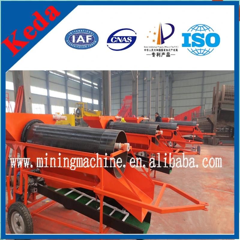 1-5 Tph Portable Small Gold Washing Plant for Africa for Private Mining