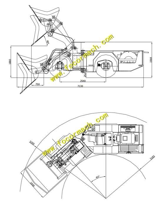 2 Yd Electric Underground Loader Supplier with Fast Delivery Date