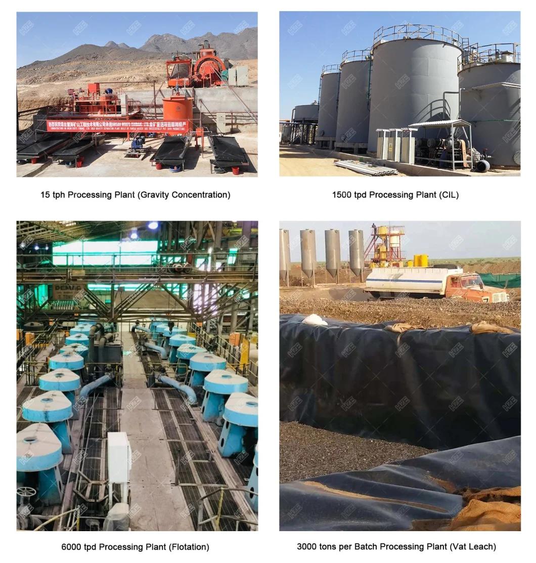 Hard Rock Gold Mining Equipments for Processing