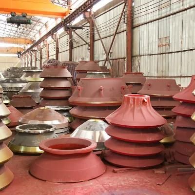 Mantle High Manganese Steel Masto Sandwik Concave Cone Crusher Parts Mining Machinery