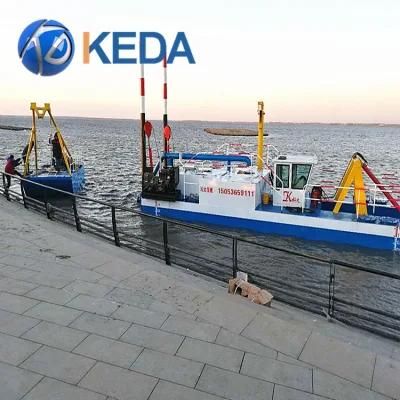 Keda Sand Mining Suction Dredger Mud Gold Dredge River Dredging