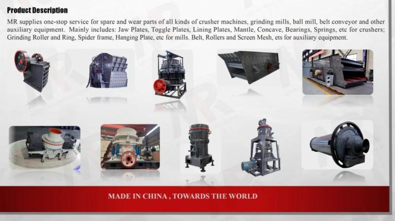 Grinding Mill China Factory Price High Chrome Casting Wear-Resisting Roller for Ultrafine Mill