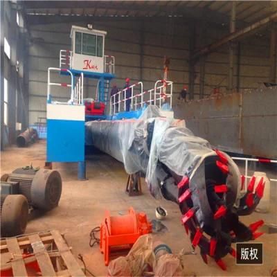Hydraulic China Gold Mining Dredge Machine Cutter Suction Dredger