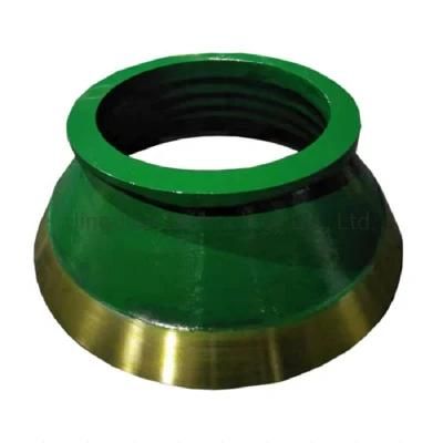Cone Crusher Wear Part High Manganese Concave / Mantle Bowl Liner Concave