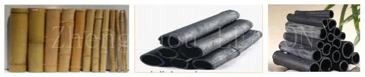 Horizontal Sawdust Wood Palm Shell Charcoal Coal Carbonization Furnace