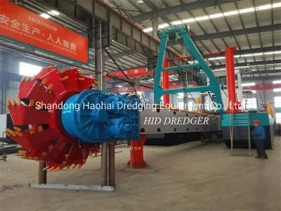 18 Inch 3000m3/Hr Bucket-Wheel Suction Dredger for Sand and Reclamation Works