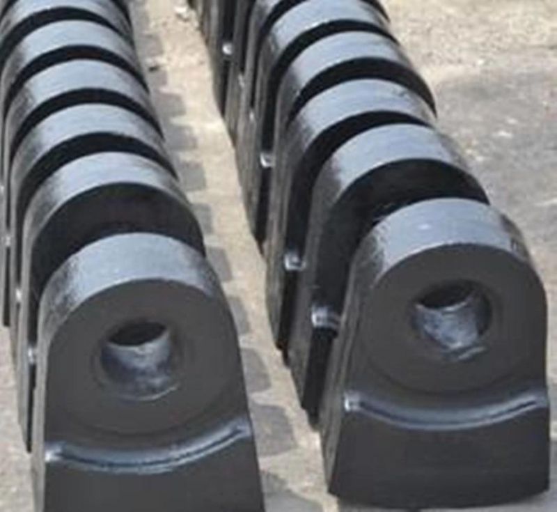 Zg120mn13cr2 Crusher Hammer Head for Hammer Crusher and Crusher Parts Factory