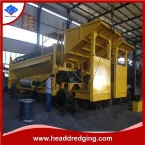 Hot Sale Alluvial Sand Mini Gold Wash Plant Small Gold Placer Mining Trommel Equipment