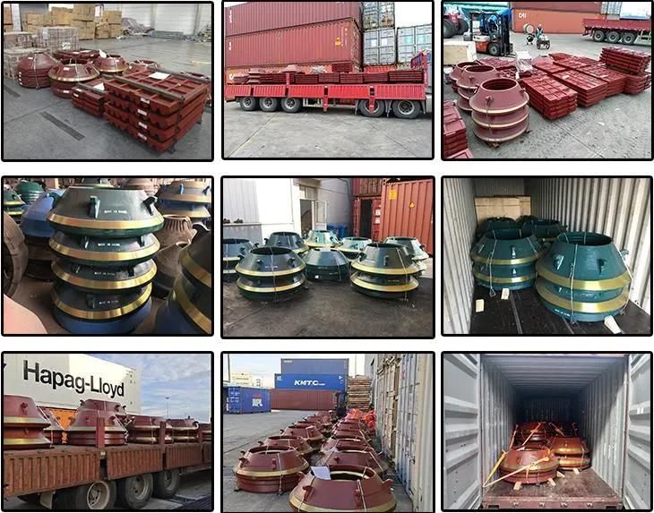 High Manganese Steel Crusher Wear Parts and Spare Parts Mantle