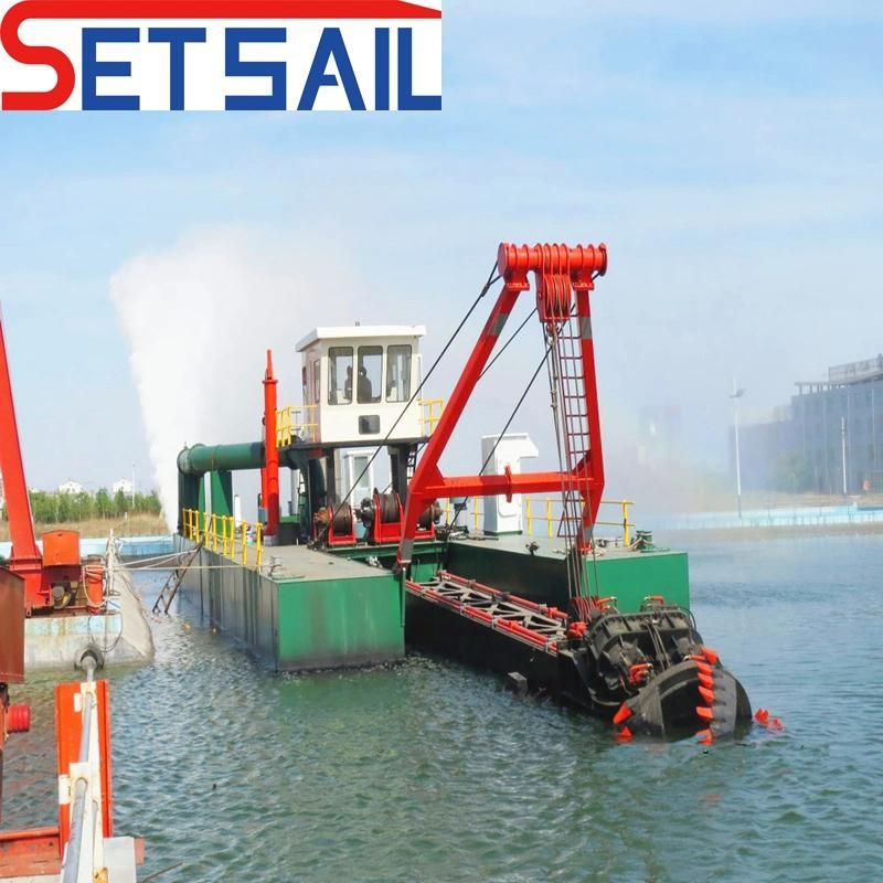 Hydraulic Motor Control 18 Inch Cutter Suction Mud Dredger