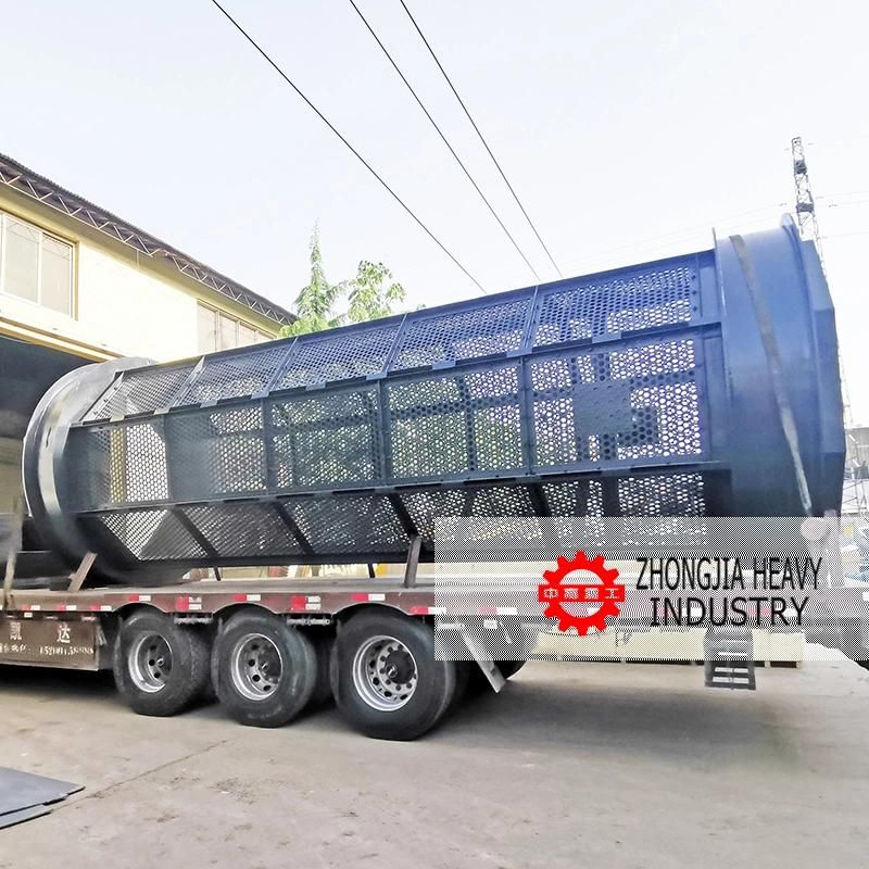 Quartz Sand Rotary Drum Screen Separator