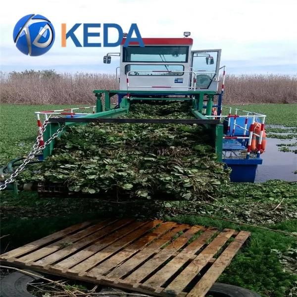 Hydraulic Aquatic Weed Harvester Automatically