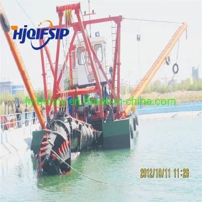 28 Inch Diesel Power Cutter Suction Sand Excavator with High Pressure Pump for Dredging ...