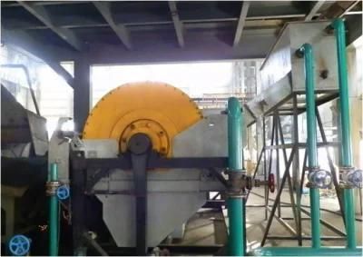 High Intensity Wet Rotary Permanent Magnetic Drum Type Separator for Iron-Ore ...