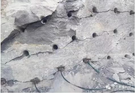 Subway Tunnel Rock Excavation Rock Crushing Splitter