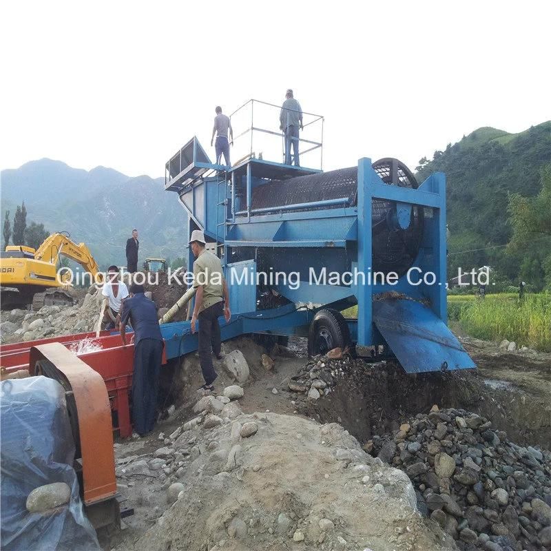 Mobile Gold Washing Plant Trommel for Sale