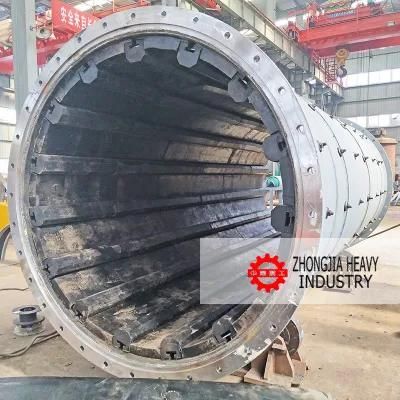 Rubber Lining Ball Mill with Steel Balls