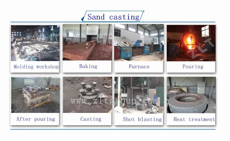 Customized Sand Casting Wear Resistant Parts in Stainless/Carbon Steel CD4/316
