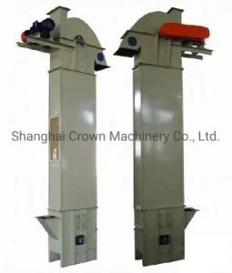 Steel Vertical Conveyor Belt Machinery Vertical Bucket Elevator