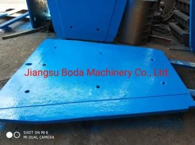 Manganese Casting Protection Plate for Nordberg C145 Jaw Crusher Spare Wear Parts