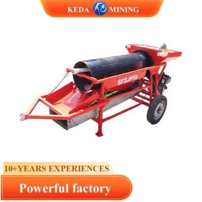 China Gold Trommel Screen Small Gold Mining Machine