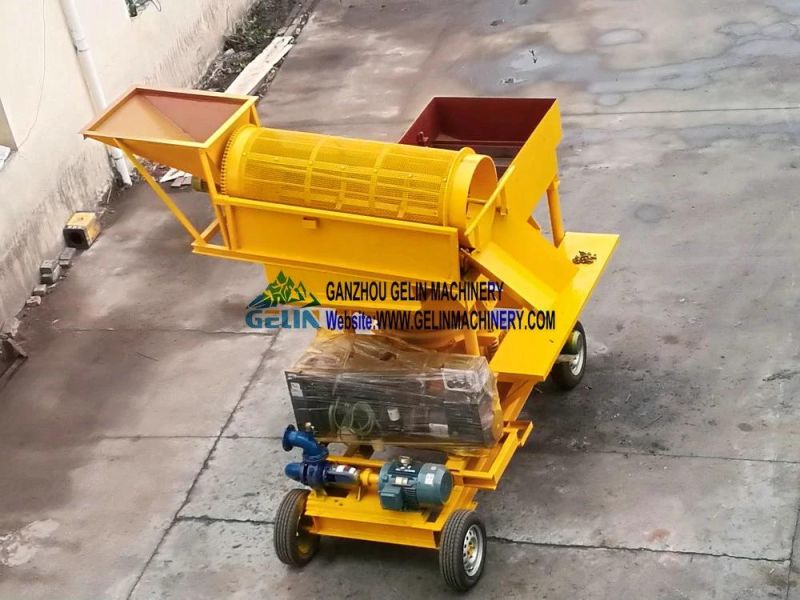 Gravity Sawtooth Wave Gold Diamond Ore Tin Tungsten Coltan Manganese Mine Iron Heavy Minerals Concentrating Mining Hydraulic Radial Duplex Jig Supplier Price