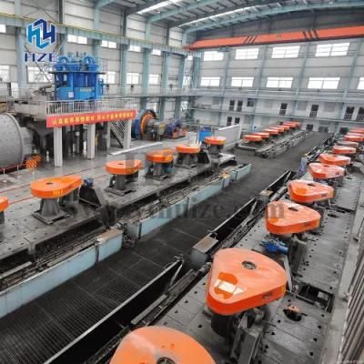 High Capacity Forced Air Flotation Circuit of Gold Processing Plant