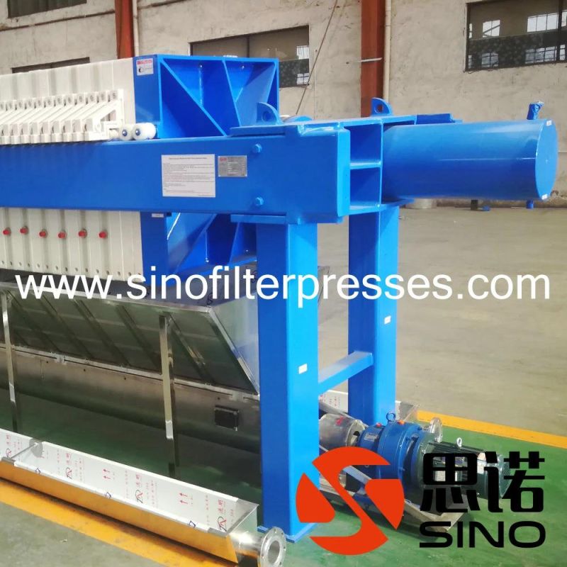 Heavy Designed Plate Filter Press for Stone Crushing Slurry / Tailing Dewatering