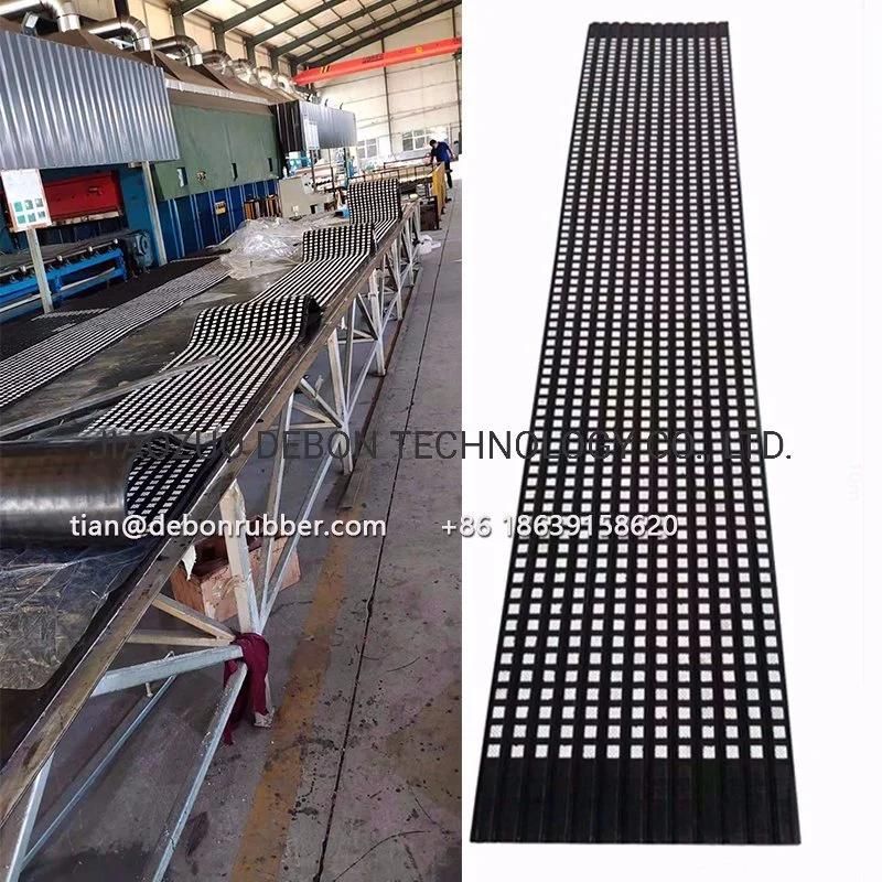 China Conveyor Pulley Lagging Material Rubber Ceramic Lagging