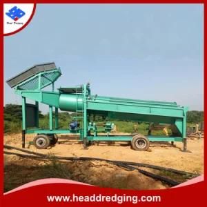 High Efficiency Recovery Gold Trommel Screen Wash Plant for Sale