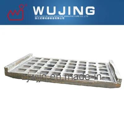 C106 C120 C125 Manganese Steel Casting Crusher Parts Jaw Plate