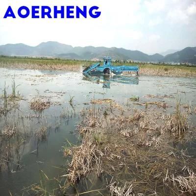New Automatic Mowing Boat Use for River Collect Water Grass