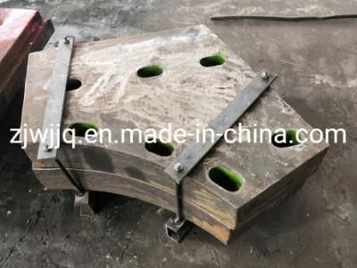 Recycling Manganese Steel Shredder Parts Side Liner