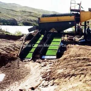 Gold Washing Double Layers Trommel Screen Gold Mining Equipment