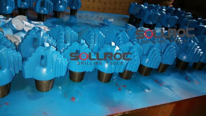 182mm 3 1/2′′ API Reg Three Wings Step Drag Drill Bits