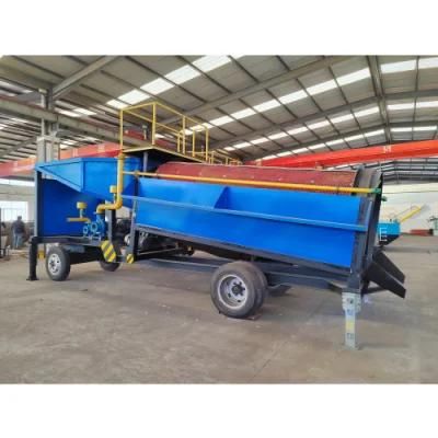 Professional Factory 50/100/150/200/400 Tph Alluvial Gold Washing Equipment Manufacturer