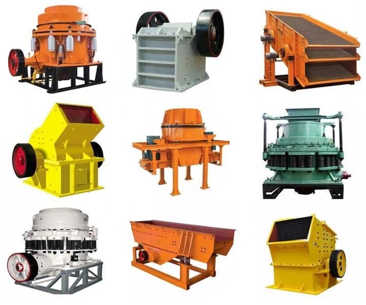 High Productivity Hydraulic Stone / Rock /Impact Crusher Mining Machine