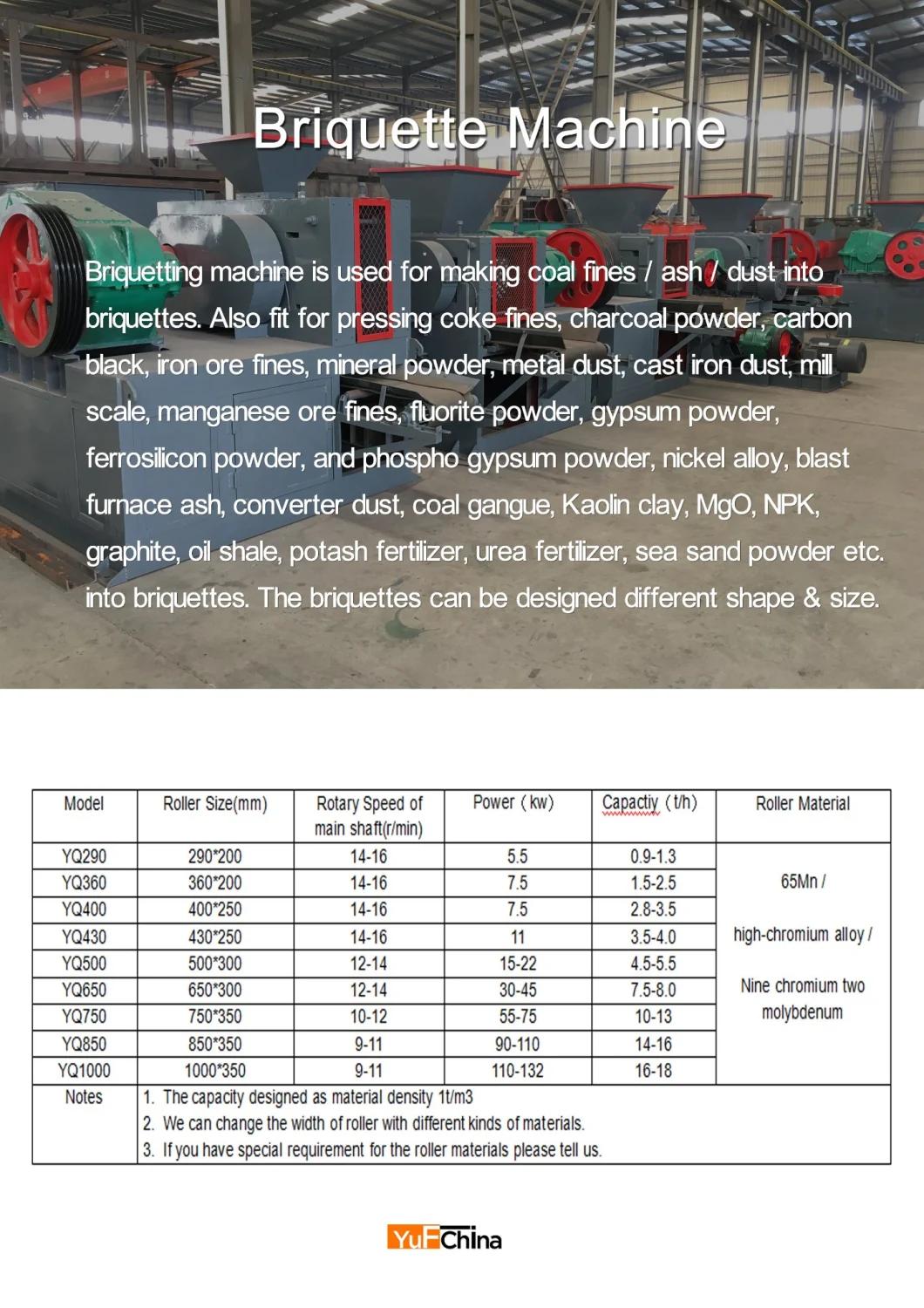 China Factory Supply Ball Press Machine and Briquette Machine