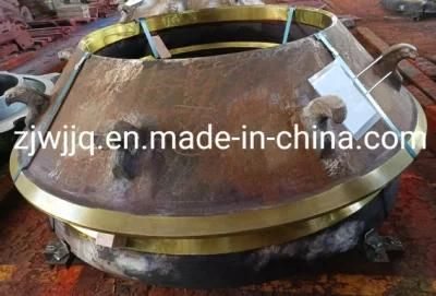 High Manganese Steel Casting Crushing Cone Crusher Parts Concave Mantle