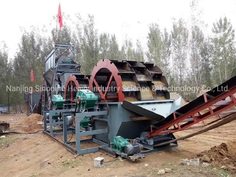 Wheel Bucket River Sand Washing Machine