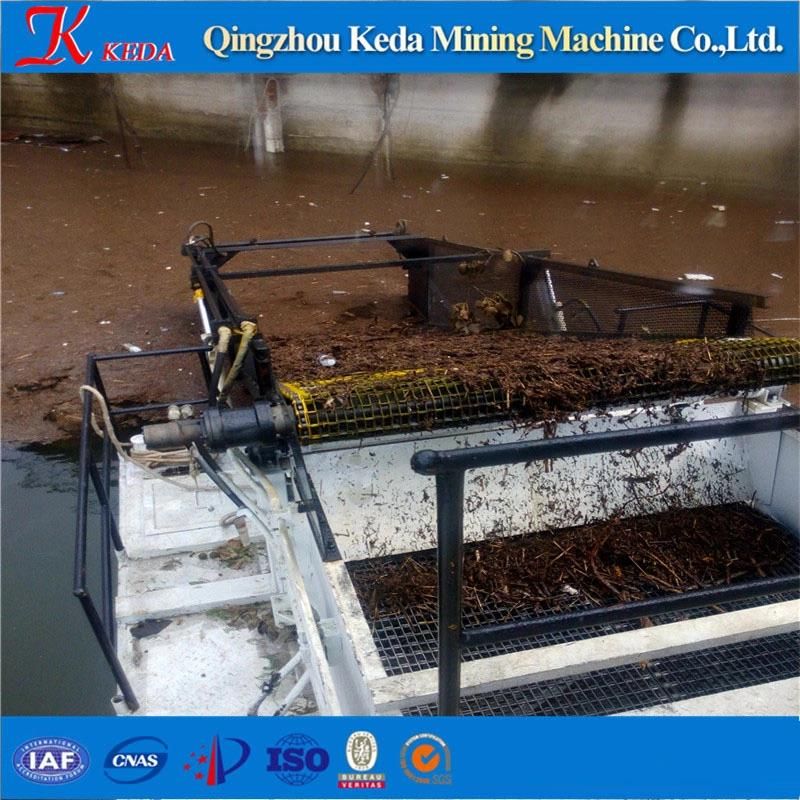 Automatic Hydraulic Aquatic Weed Harvester Exported