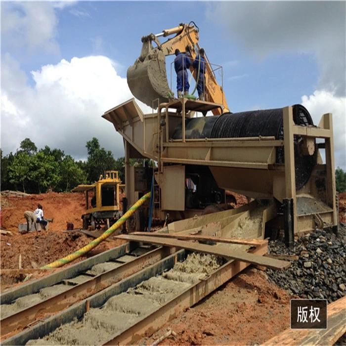 Good After-Sale Service High Quality Gold Mining Trommel/Mining Washing Plant