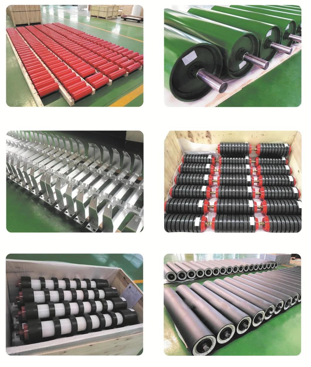 Cema Standard Steel Trough Idler Belt Conveyor Ider Roller