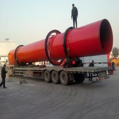 10m Long Rotary Type Sawdust Drum Dryer for Wood Chips Sawdust Drying