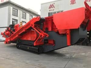 Mobile Crawler Impact Crushing and Screening Plant Construction Material Recycling Plant