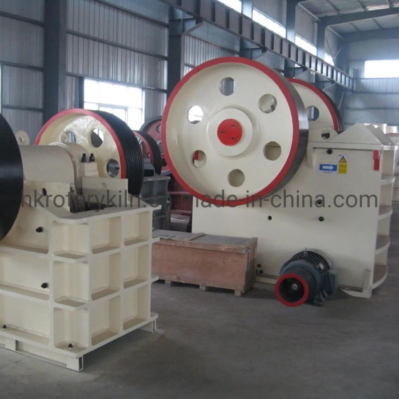 Capacity 16-65 Tph PE Jaw Crusher 400 X 600