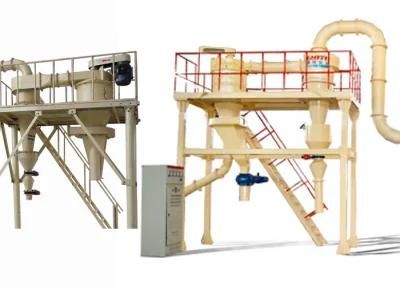 Separation Spiral Air Classifier Machine with Working Principle Concept