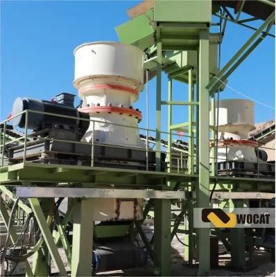 Mining/Rock Complete Stationary Crushing Plant with Large Capacity