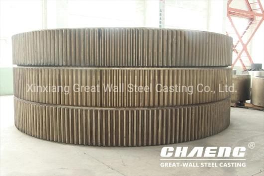 Rotary Drum Dryer Parts Girth Gear and Tyre