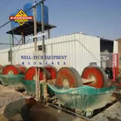 China Gold Grinding Machine Wet Pan Mill